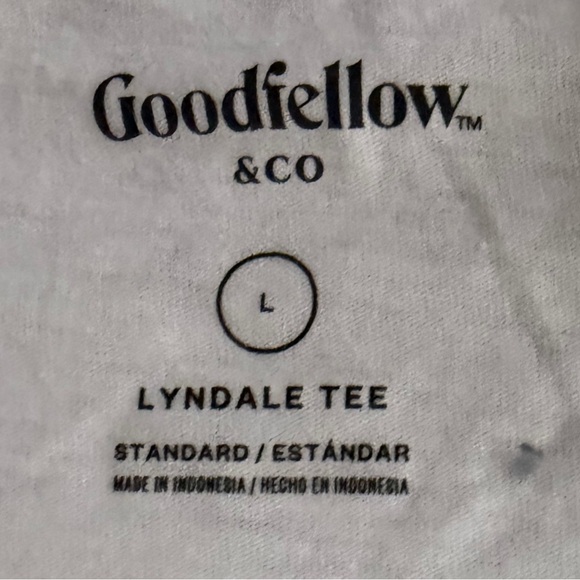 Goodfellow & Co White Short Sleeve Tee - Picture 3 of 3